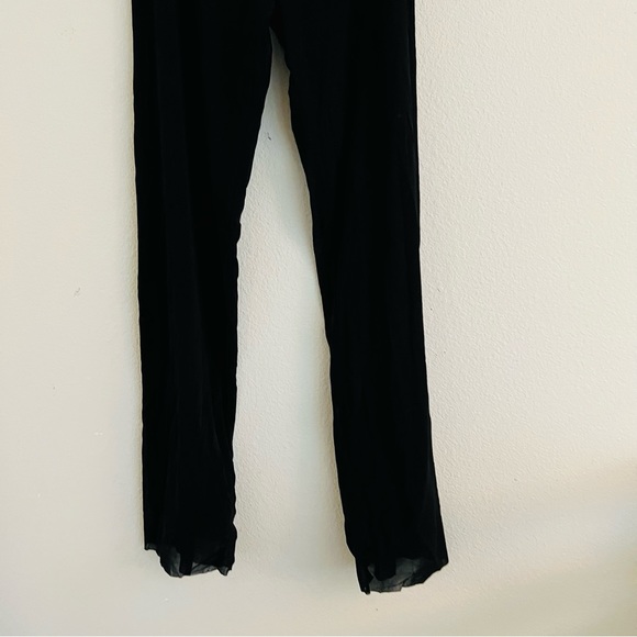 Vivienne Tam Women's Black Mesh Pants Size Medium - Picture 3 of 8